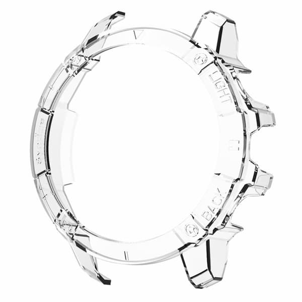 Syntime 2 / 2 Pro hårt fodral med halv täckning för klockram - Transparent Transparent
