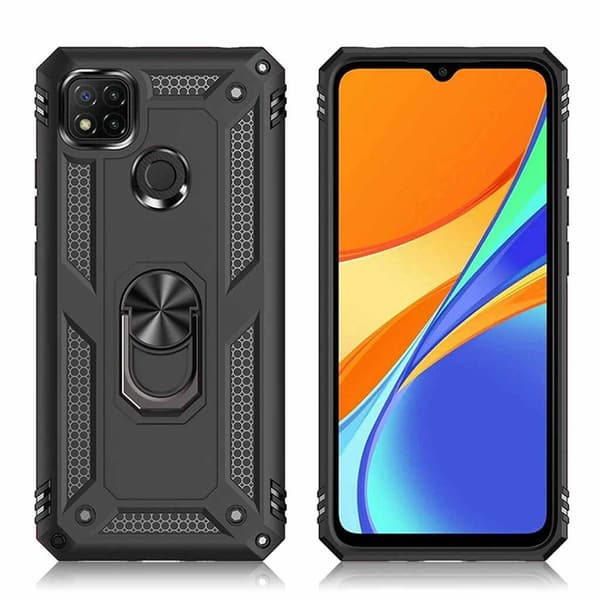 Bofink Combat Xiaomi Redmi 9C skal - Svart Svart