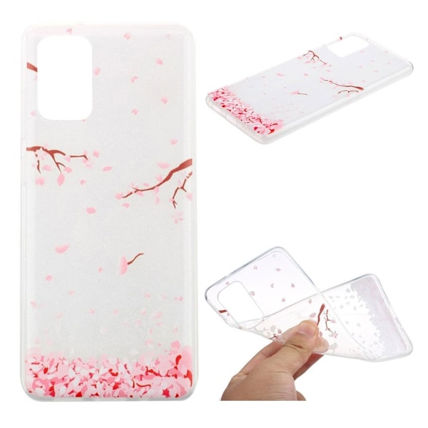 Deco Samsung Galaxy S20 Plus deksel - Falling Petals Pink