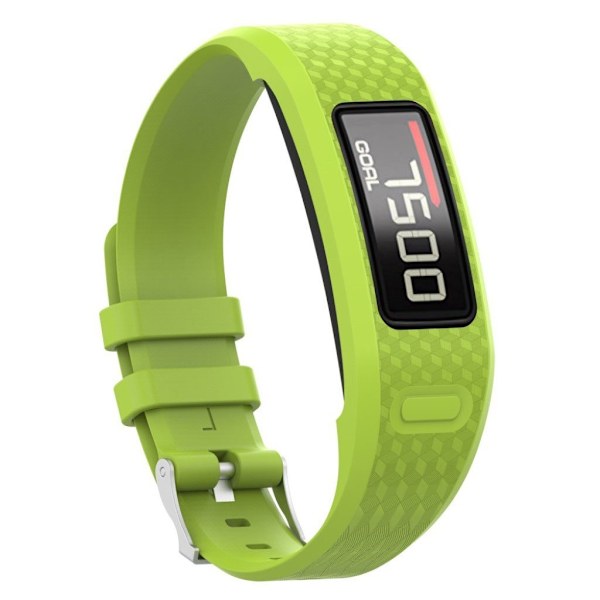 Garmin Vivofit 2 Joustava Silikooni Vaihdettava Kellon Ranneke - koko L, Vihreä Green