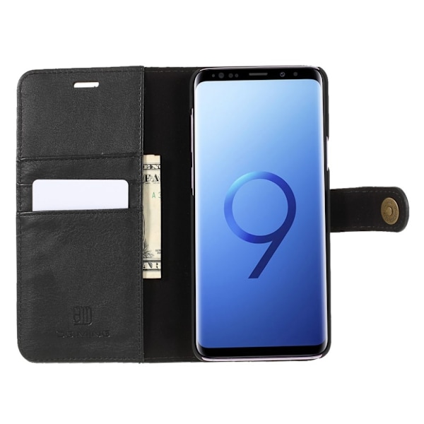 DG.Ming 2-i-1 Samsung Galaxy S9 Plus fodral - Svart Svart