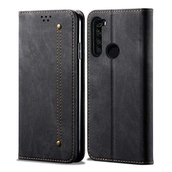 Jeans Xiaomi Redmi Note 8T etui - Sort Black