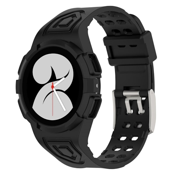 Samsung Galaxy Watch 4 (44mm) integreret urrem og cover - Sort Black