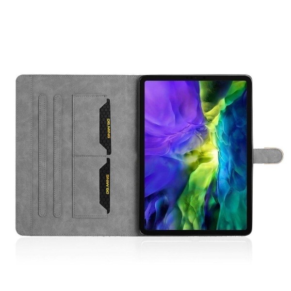 iPad Pro 11 inch (2020) / (2018) leather case with crocodile pat Purple