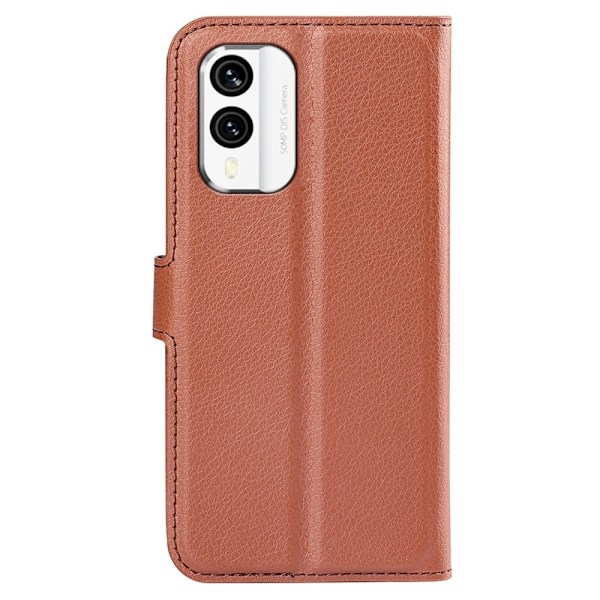 Klassisk Nokia X30 Flip Etui - Brun Brown