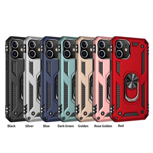 Bofink Combat iPhone 12 Mini kotelot - Musta Black