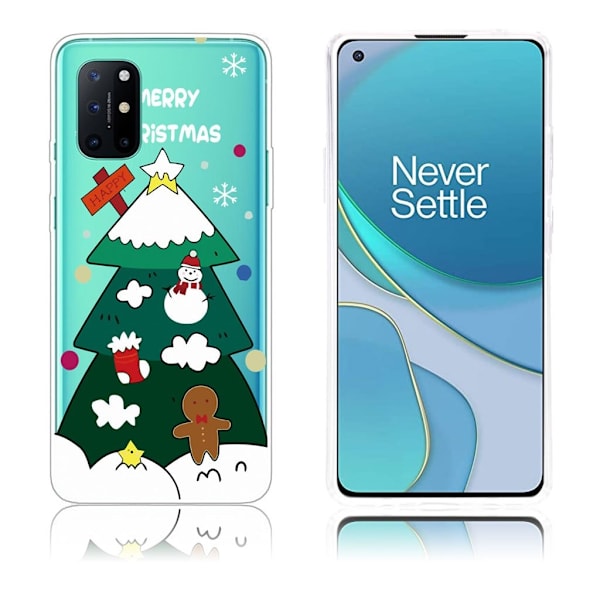 Juleveske til OnePlus 8T - Juletre Green