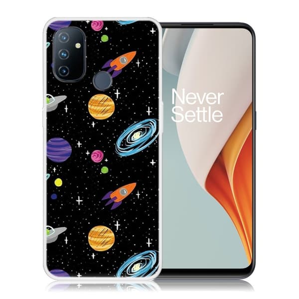 Deco OnePlus Nord N100 Etui - Planets Multicolor