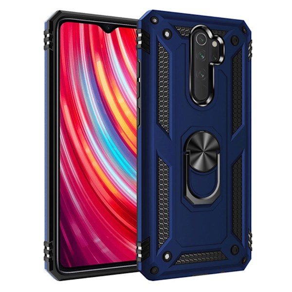 Bofink Combat Xiaomi Redmi Note 8 Pro skal - Blå Blå