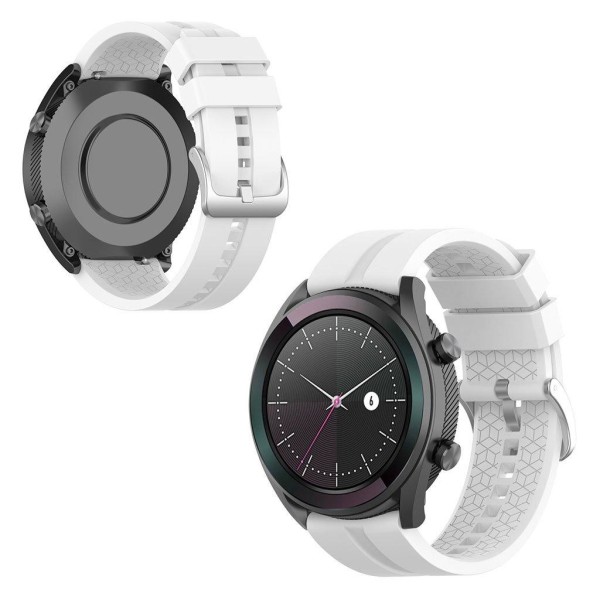 Huawei Watch GT silikoninen kellonauha - Valkoinen White