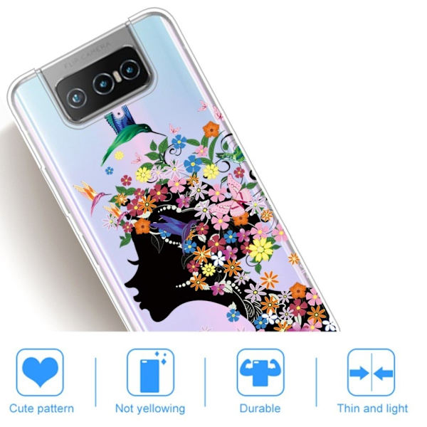 Deco Asus Zenfone 7 Pro kotelot - Kauneus Multicolor