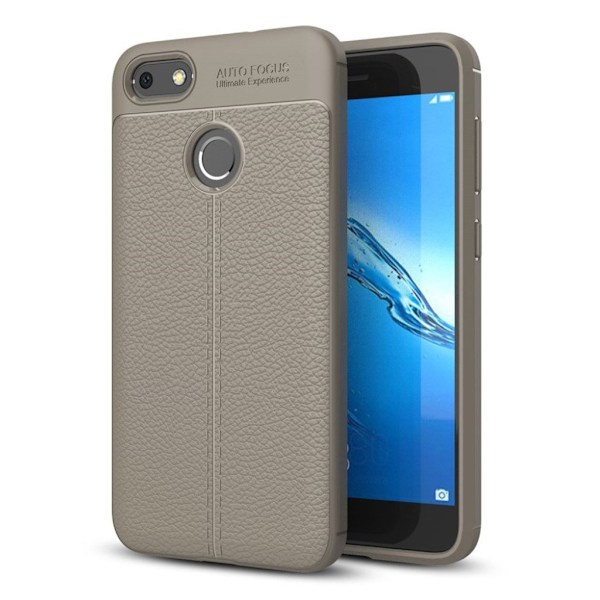 Huawei P9 Lite Mini design suojakuori - Harmaa Silver grey