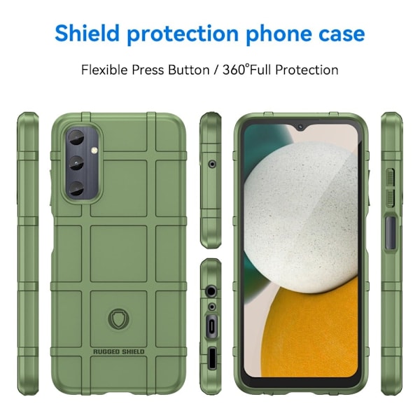 Rugged Shield Samsung Galaxy A05s skal - Grön Grön