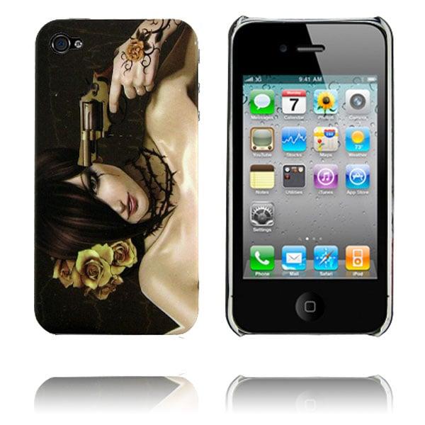 Ghost Woman (nr.11) iPhone 4 Cover Black