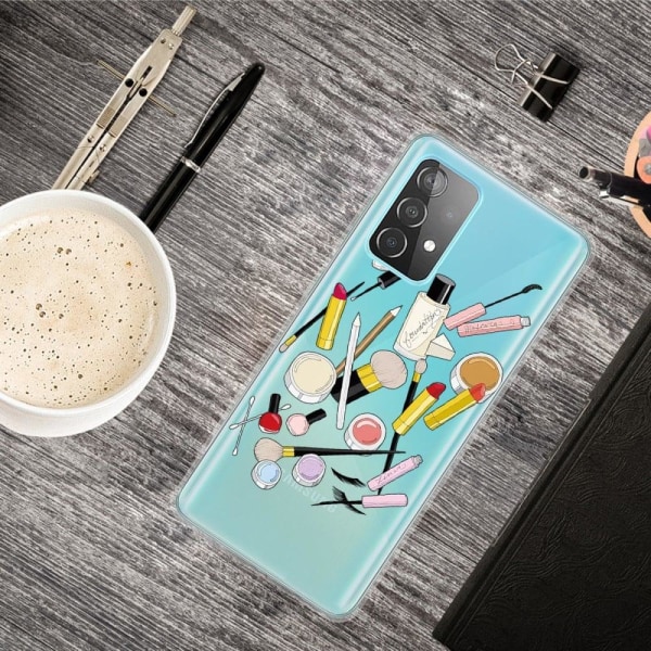 Deco Samsung Galaxy A73 cover - Kosmetik Multicolor