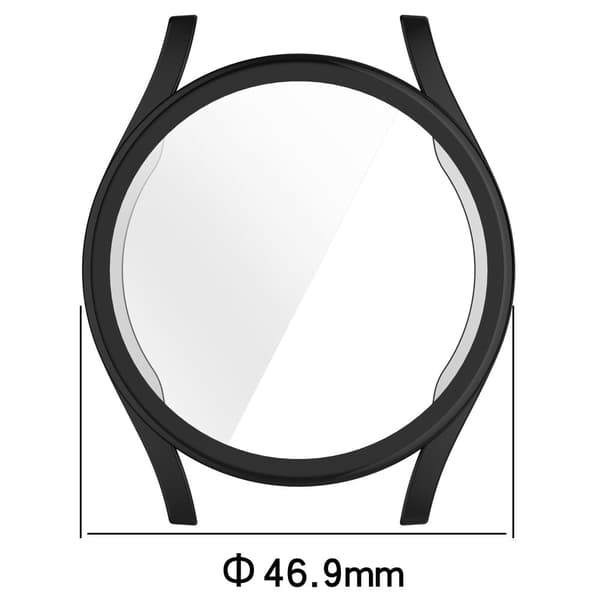 Samsung Galaxy Watch7 44mm Galvaniserad Flexibel Klockfodral Flexibel Full Täckning - Rosa Rosa