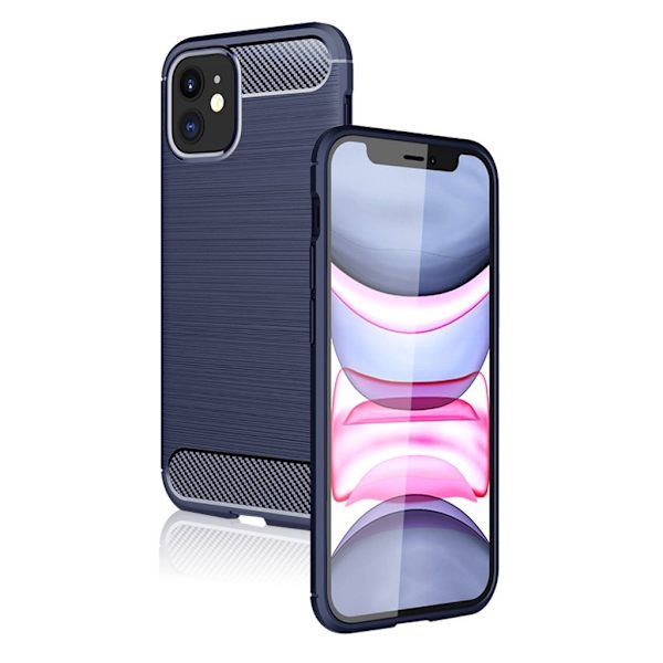Carbon Flex iPhone 12 Mini skal - Svart Svart