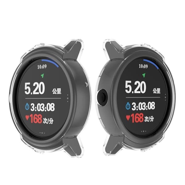 Ticwatch E galvanointi tapauksessa - Läpinäkyvä Transparent