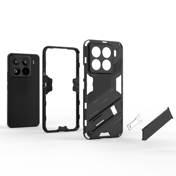 Støtsikkert hybriddeksel med et moderne preg for Xiaomi 15 Pro - Grønn Green