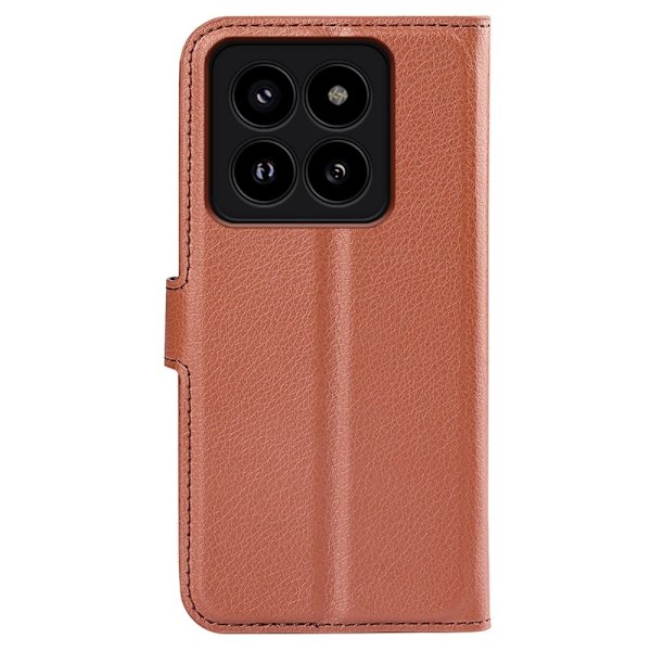 Classic Xiaomi 14 Pro flip etui - Brun Brown