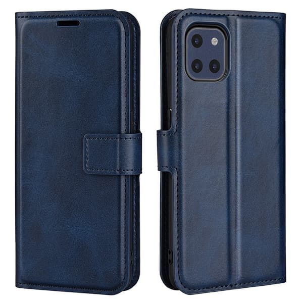 Lompakko Nahkakotelo For Samsung Galaxy A03 - Sininen Blue
