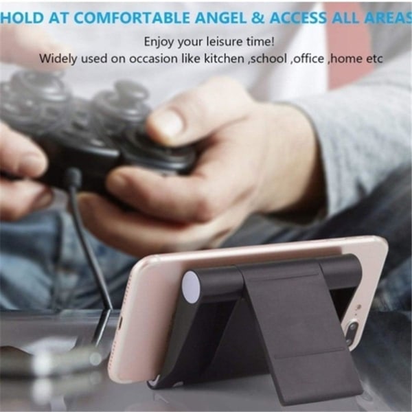Universal foldable stand for phone and tablet - Blue Blue