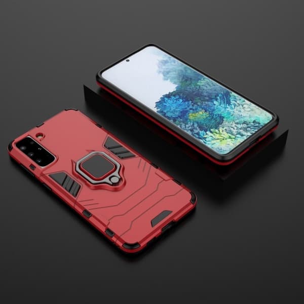 Ring Guard - Samsung Galaxy S21 Plus - Punainen Red