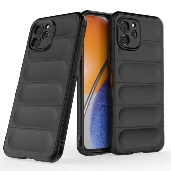 Mjukt greppformat Huawei Nova Y61 skal - Blå Blå