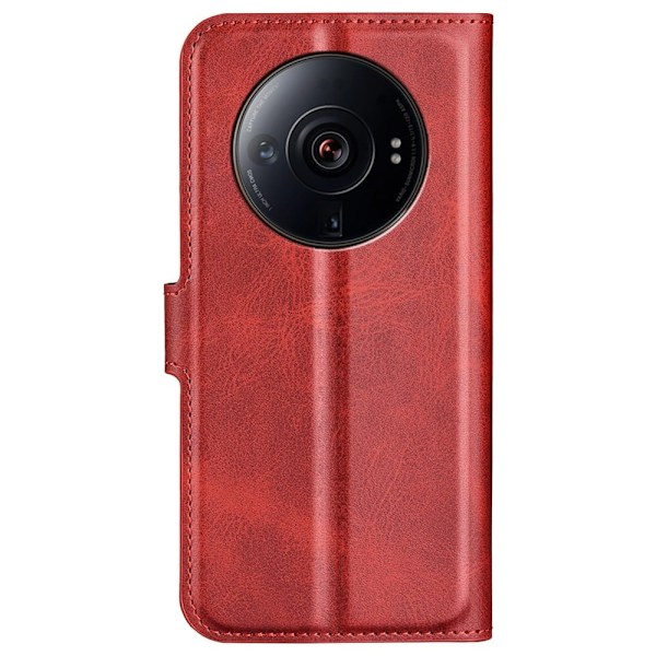 Lompakko Nahkakotelo For Xiaomi 12s Ultra - Punainen Red