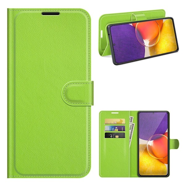 Classic Samsung Galaxy Quantum 2 Läppäkotelo - Vihreä Green