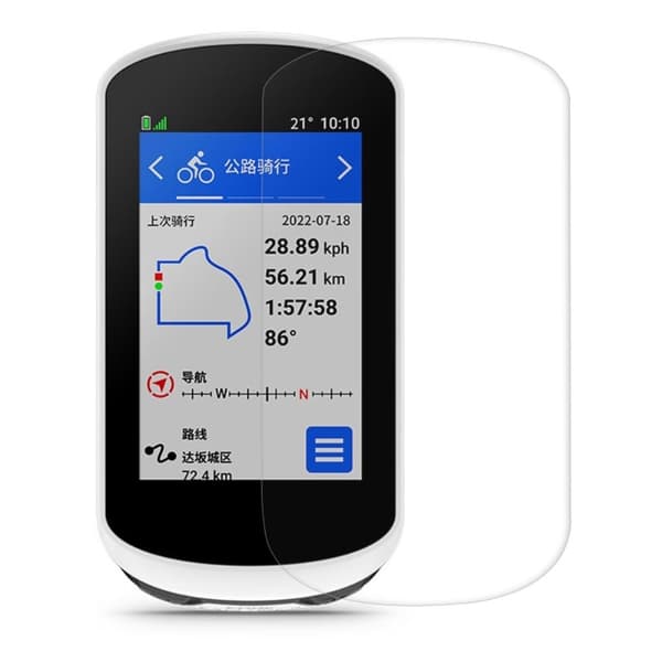 Garmin Edge Explore 2 screen protector Transparent
