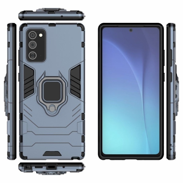 Ring Guard kuoret - Samsung Galaxy Note 20 - Sininen Blue
