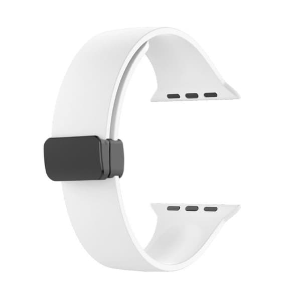 Apple Watch Series 8 (45 mm) / Watch Ultra enkel silikonrem - Hvit White