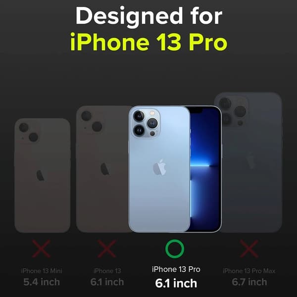 RINGKE DX - iPhone 13 Pro - Gunmetal Svart