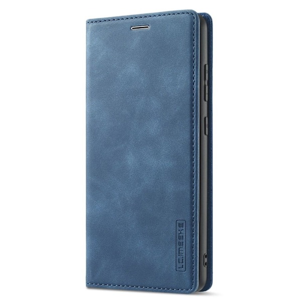 LC.IMEEKE Samsung Galaxy A73 flip case - Sininen Blue