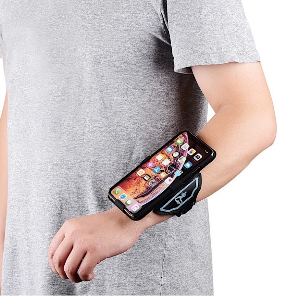 iPhone Xr armbandsfodral med randigt mönster multifärg