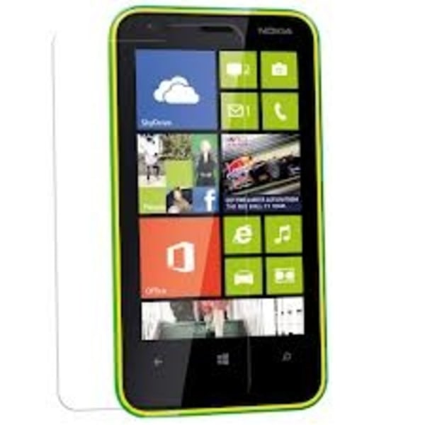 Nokia Lumia 620 Skjermbeskytter (Speil) Silver grey