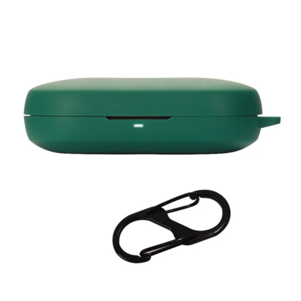 Haylou PurFree Buds silicone case with buckle - Blackish Green Grön