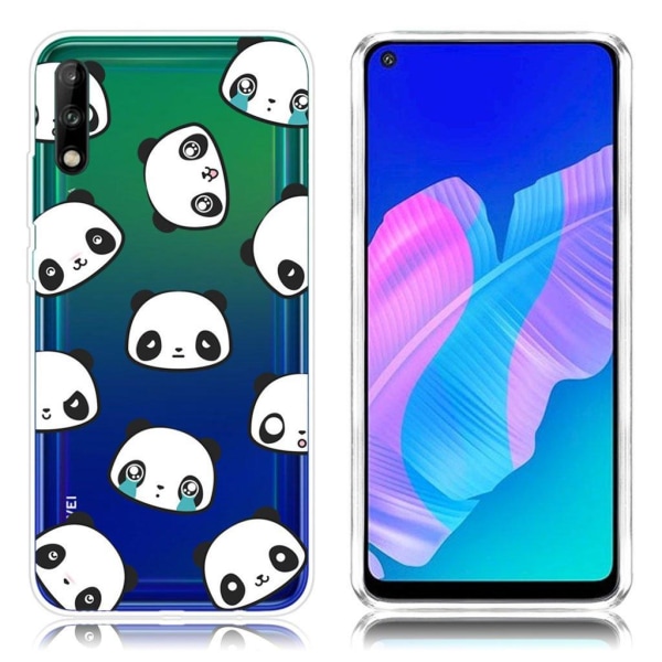 Deco Huawei P40 Lite E Cover - Pandaer Multicolor