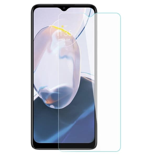 AMORUS arch edge tempered glass screen protector for Motorola Moto E22i Transparent