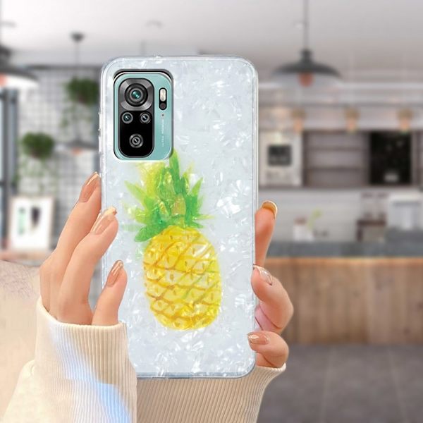 Marble Xiaomi Poco M5s / Note 10s / 10 Etui - Ananas Yellow