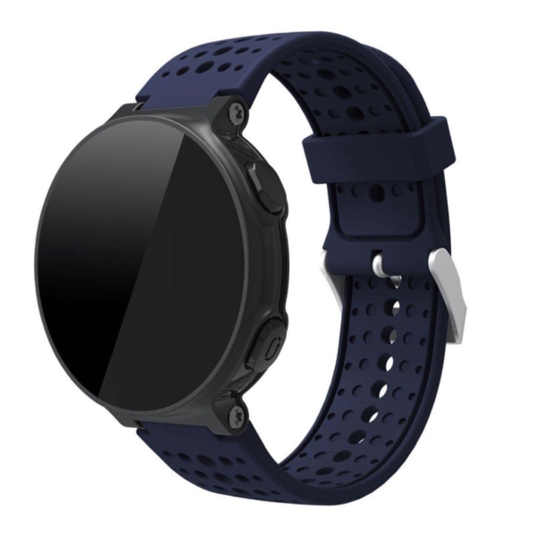 Garmin Forerunner 220/230/235/620/630 silikoneurrem med runde huller - mørkeblå Blue