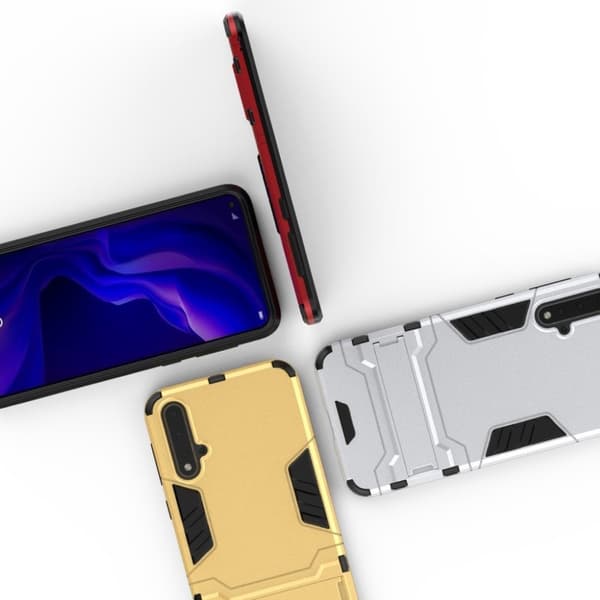 Cool Guard Cover - Huawei Nova 5 - Sølv Silver grey