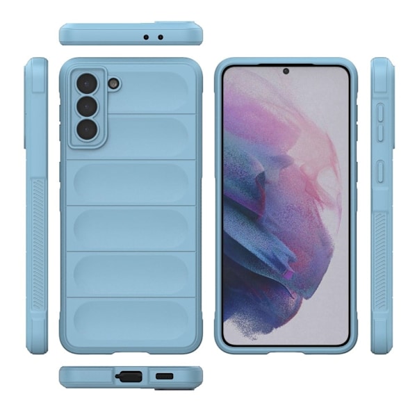 Blødt grebsformet cover til Samsung Galaxy S21 Plus 5G - Blå Blue