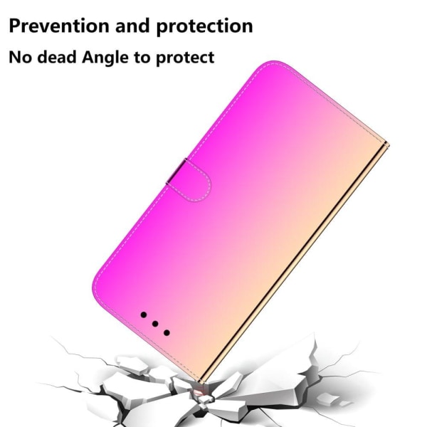 Mirror etui til Motorola Moto G22 - Pink Pink