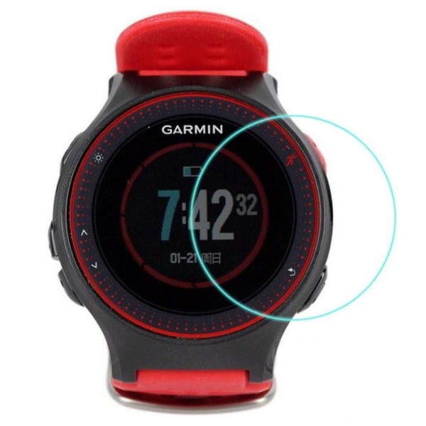 Garmin Vivomove HR Extra glas med rundade kanter - Genomskinligt Transparent