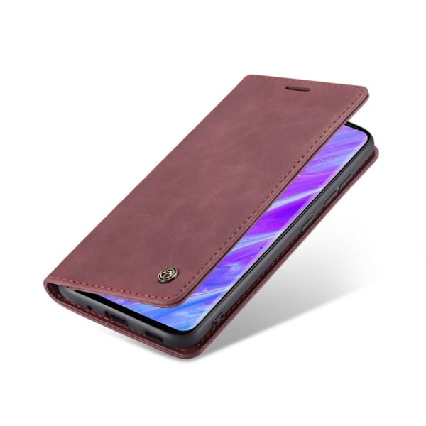 CaseMe vintage Samsung Galaxy S20 Plus fodral - Röd Röd