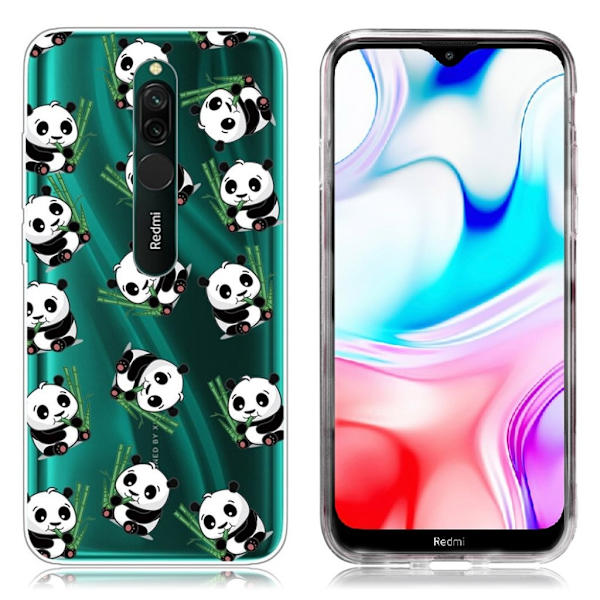 Deco Xiaomi Redmi 8 cover - Pandaer Multicolor