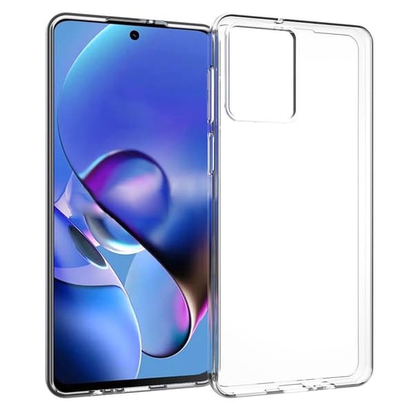 Ultrasmalt transparent fodral för Motorola Moto G54 Transparent