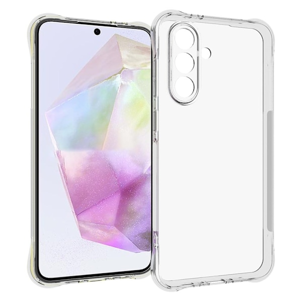 Erittäin ohut läpinäkyvä kotelo Samsung Galaxy A36 Transparent
